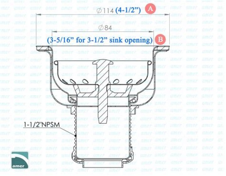 How To Measure Sink Drain Size