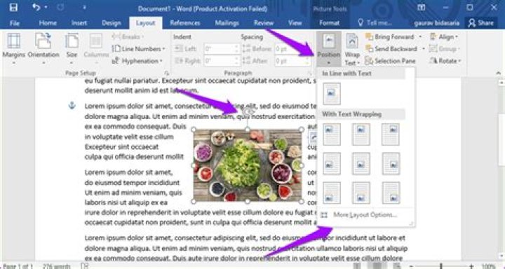 Quick Answer: How To Move Images In Word Freely