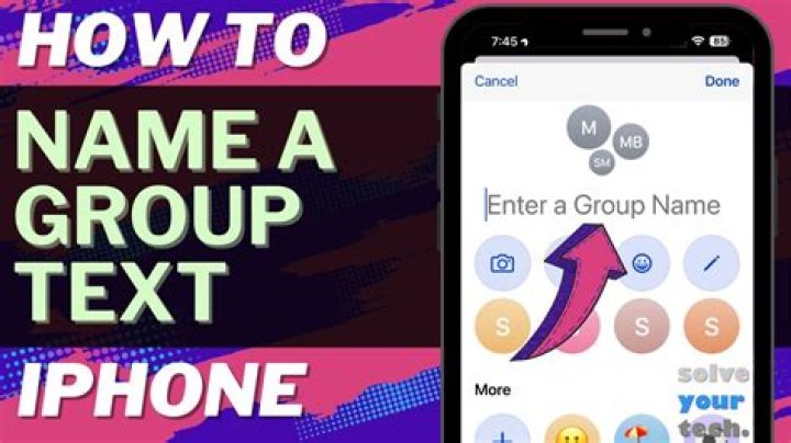 How To Name A Group Text On Iphone Xr