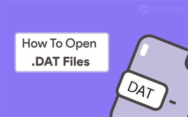 Quick Answer: How To Open A .Dat File