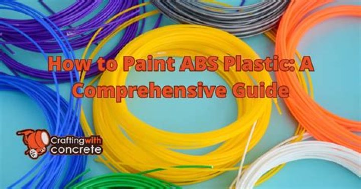 Question: How To Paint Abs Plastic