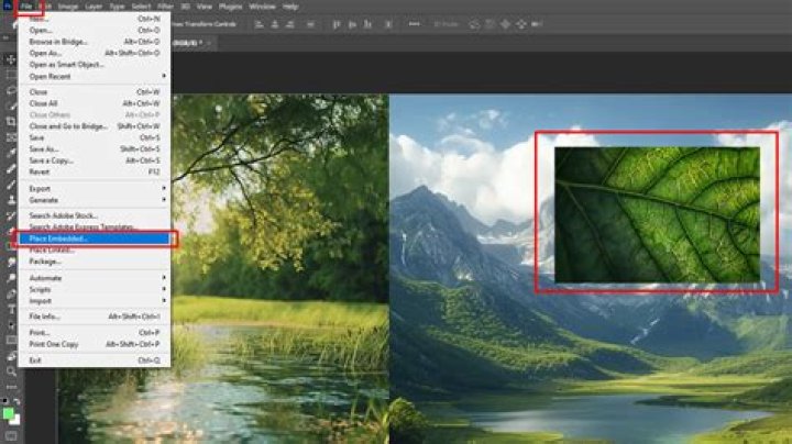 How To Photoshop One Picture Onto Another