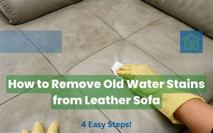 Quick Answer: How To Remove Stain From White Leather Sofa
