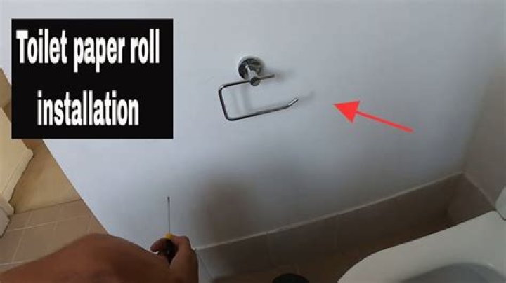 Question: How To Replace Toilet Paper Holder