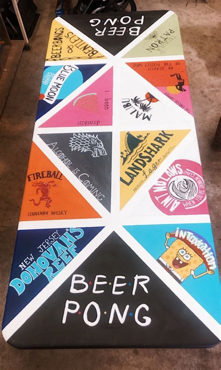 Quick Answer: How To Seal A Painted Beer Pong Table