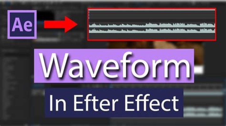 Quick Answer: How To See Waveform In After Effects