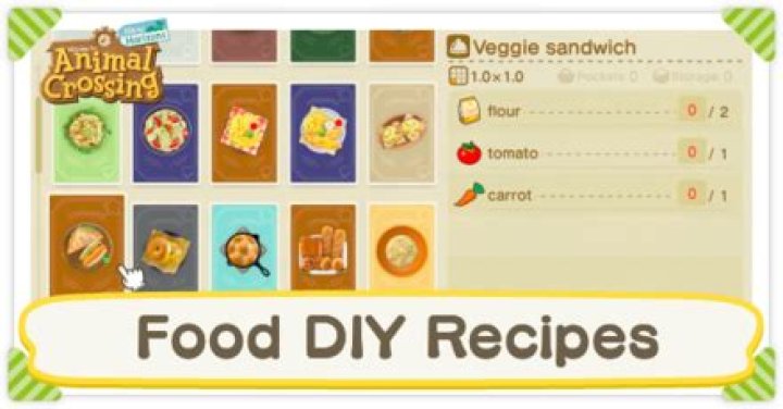How To Send Diy Recipes Animal Crossing