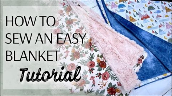 Question: How To Sew A Tear In A Blanket