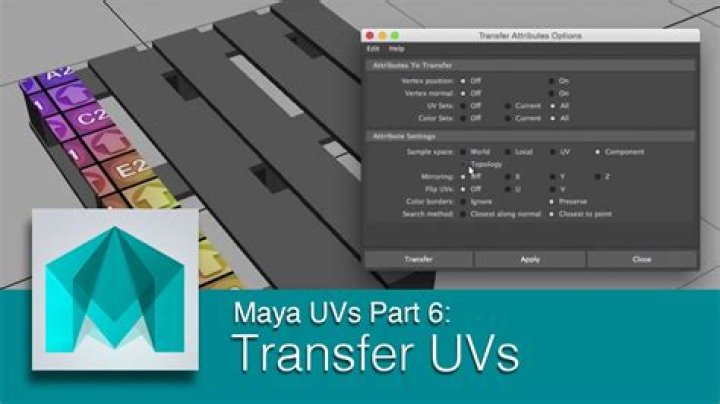 Quick Answer: How To Transfer Uvs In Maya