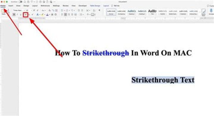 Question: How To Type Strikethrough On Mac