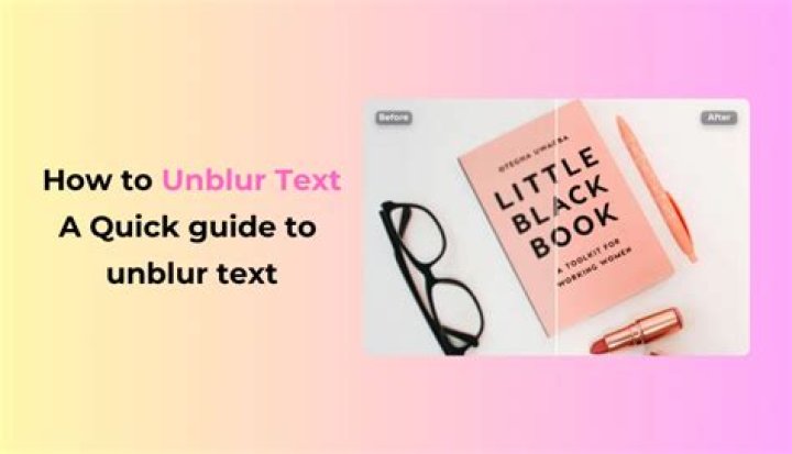 How To Unblur Text - Seniorcare2
