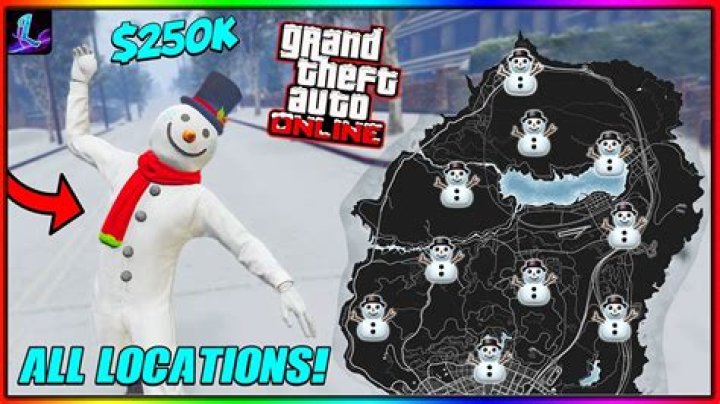 How to unlock Snowman Outfit in GTA Online? All Snowman Locations