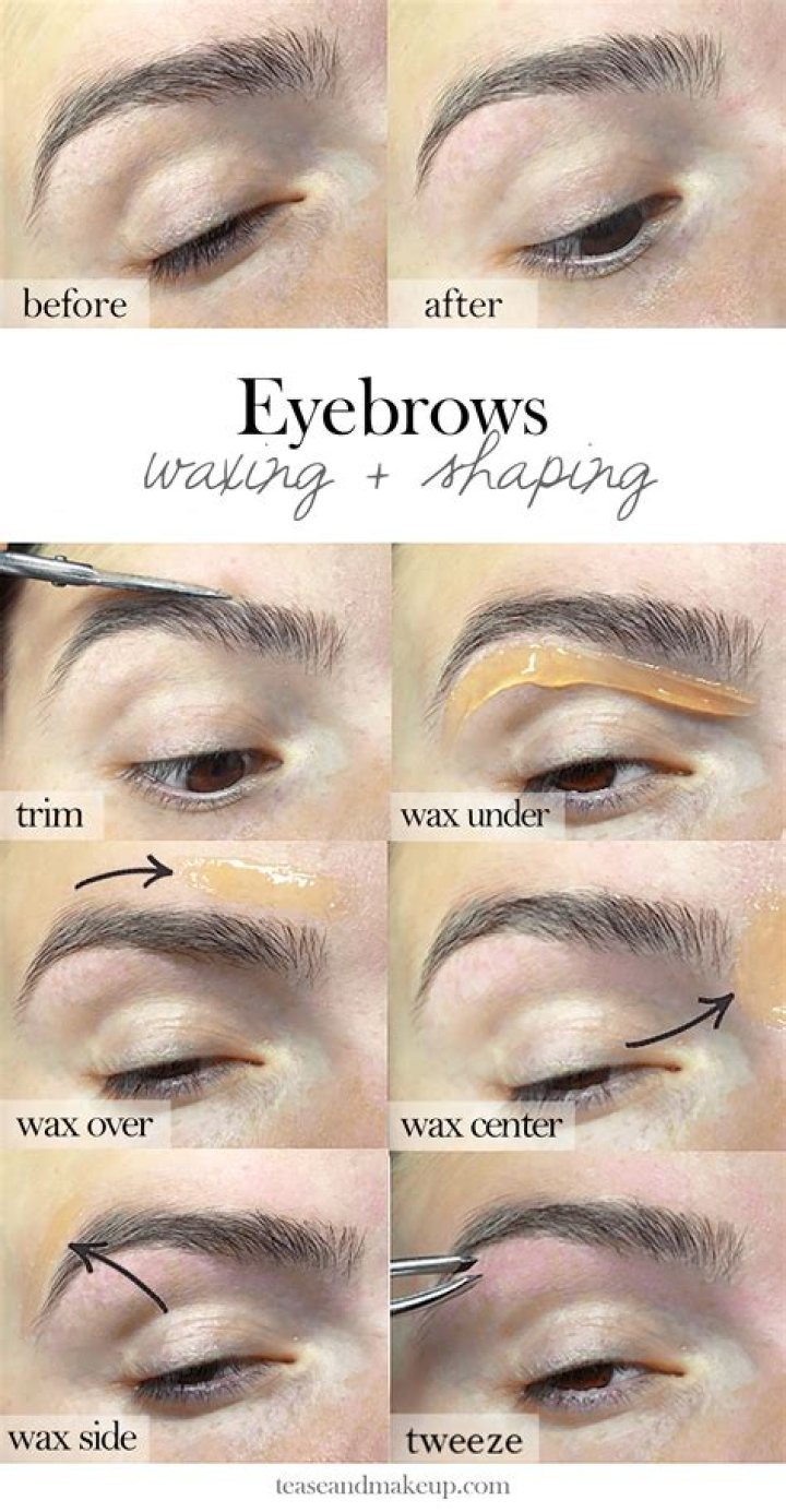 How To Wax Your Own Eyebrows At Home