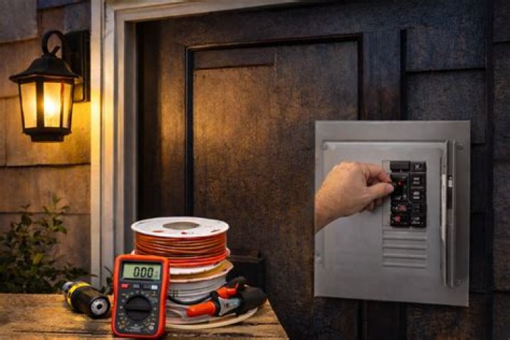How To Wire An Outside Light To An Indoor Switch
