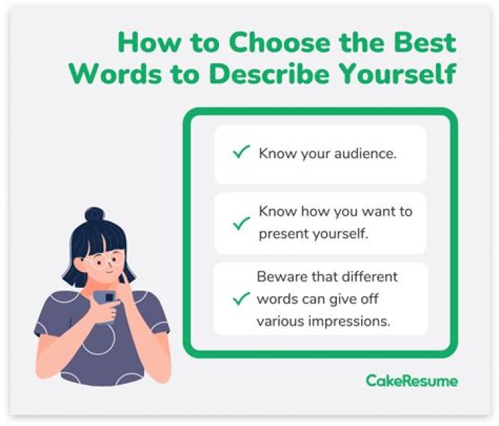 Quick Answer: How Would You Describe Yourself In 5 Sentences