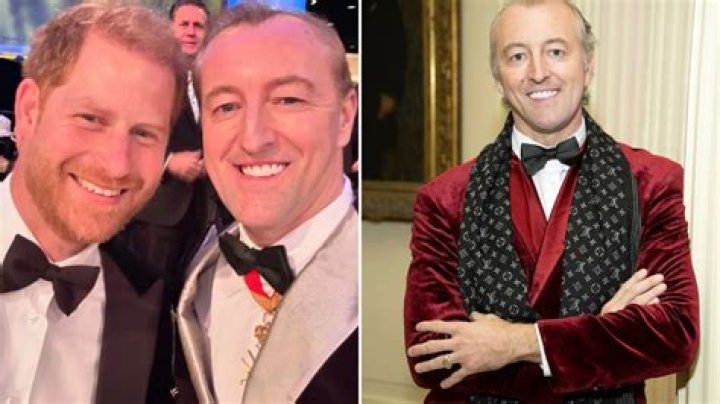 Humiliating moment Harry poses with Z-list German 'prince' dubbed King of Trash TV who starred in show Travel Boobs