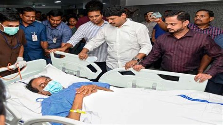 Former-Telangana CM KCR hospitalised after suffering bone injury, PM Modi wishes quick recovery – India TV