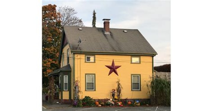 If you see a house or barn with a star on it, this is what it means