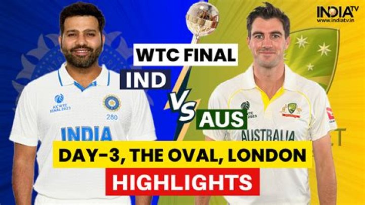 WTC Final Day 3, IND vs AUS Highlights – India TV