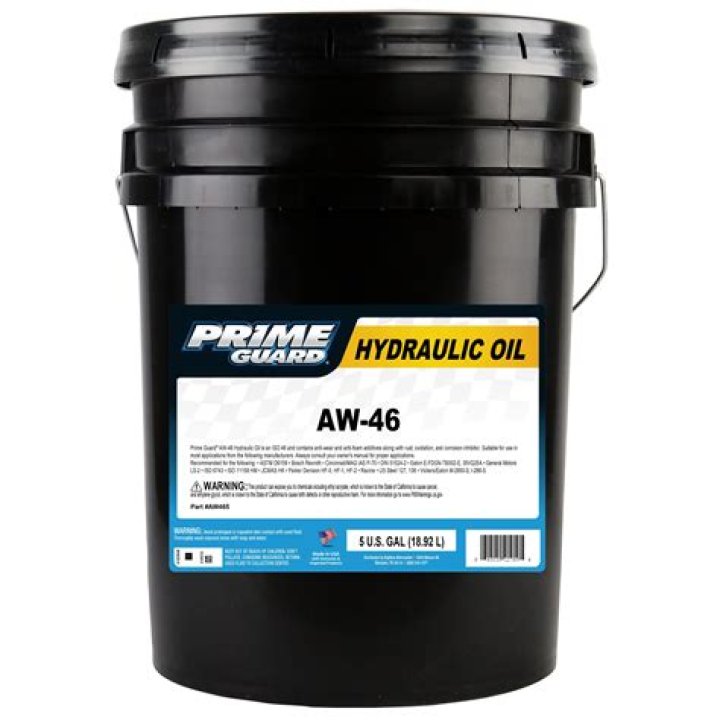 Is AW 46 hydraulic oil the same as ISO 46?