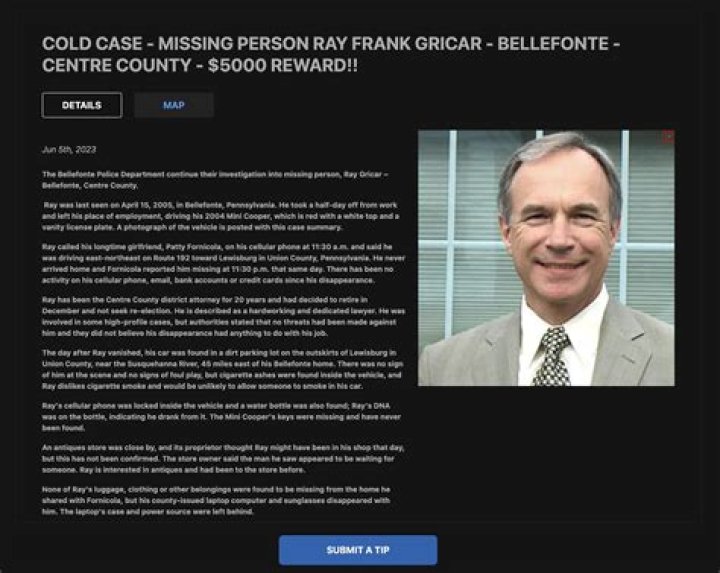 Is Ray Gricar Found Yet? Pennsylvania Missing Man Update