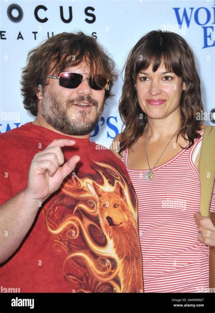 Who is Jack Black's wife Tanya Haden?