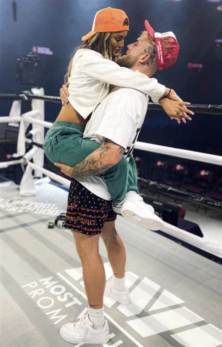 Jake Paul and stunning girlfriend Julia Rose leave nothing to imagination with X-rated poses on jet-ski