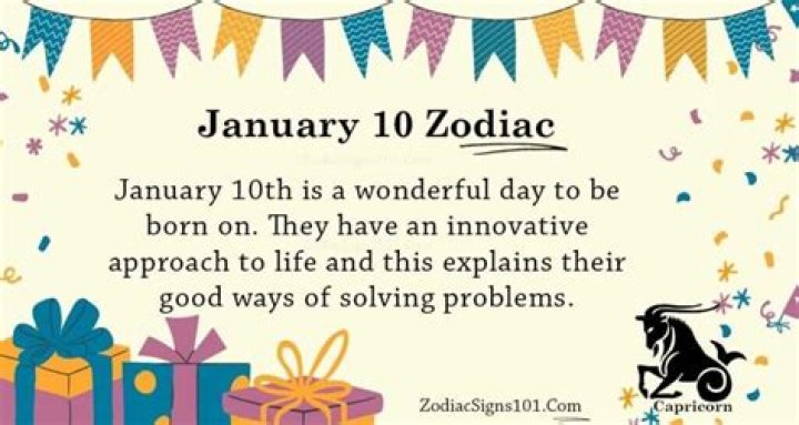 Unveiling The Mystique Of January 10th Birthday Personality