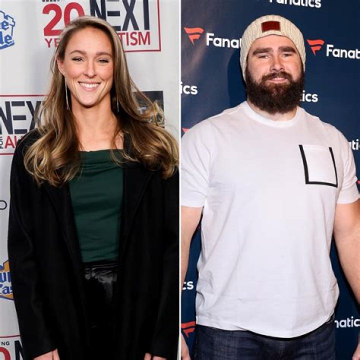 Jason Kelce's Wife Kylie Weighs In on His Shirtless Bills Behavior