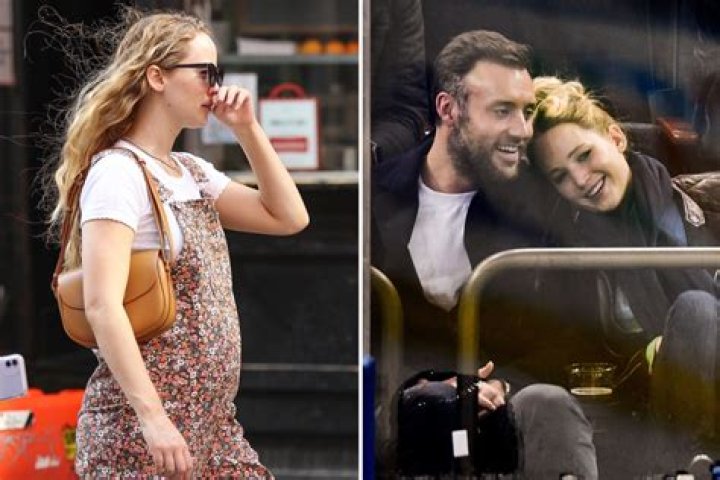 Jennifer Lawrence, 31, pregnant with first baby with husband Cooke Maroney, 37, two years after star-studded wedding