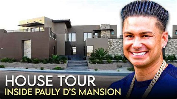 Inside Jersey Shore star Pauly D's $2M Las Vegas mansion with waterfalls in the pool, a gym and spa