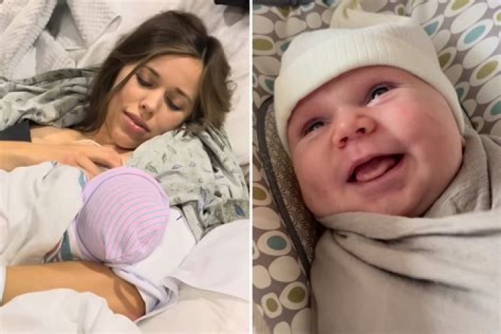 Jessa Duggar shares video of rarely-seen newborn son George as star wonders 'where has the time gone?'