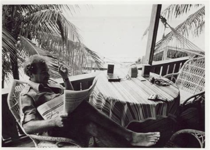 Exploring The Essence Of Jimmy Buffett: Black And White Reflections