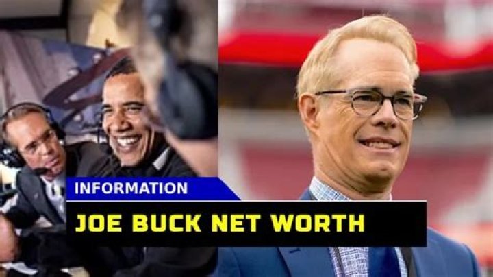 Unveiling Joe Buck's Net Worth: A Deep Dive Into The Life Of The Sports Commentator