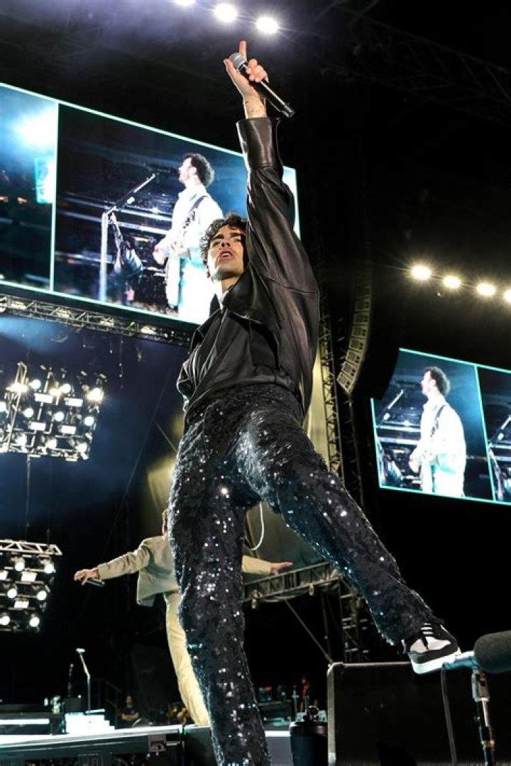 Joe Jonas Slays in Sheer Shirt and Sparkly Pants on His Birthday