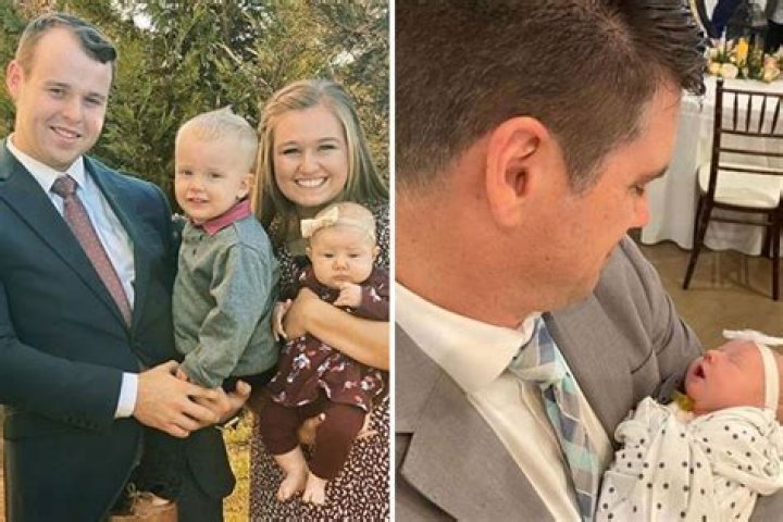 Joe & Kendra Duggar slammed for bringing week-old baby Brooklyn to Justin & Claire's maskless wedding in Texas