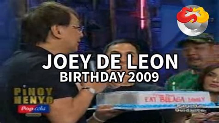 Celebrating Joey De Leon's Birthday: A Journey Through His Life