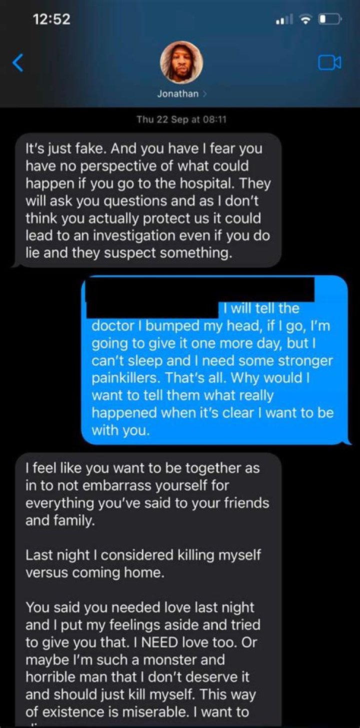 Jonathan Majors Sent Disturbing Texts to Ex-Girlfriend, Trial Reveals