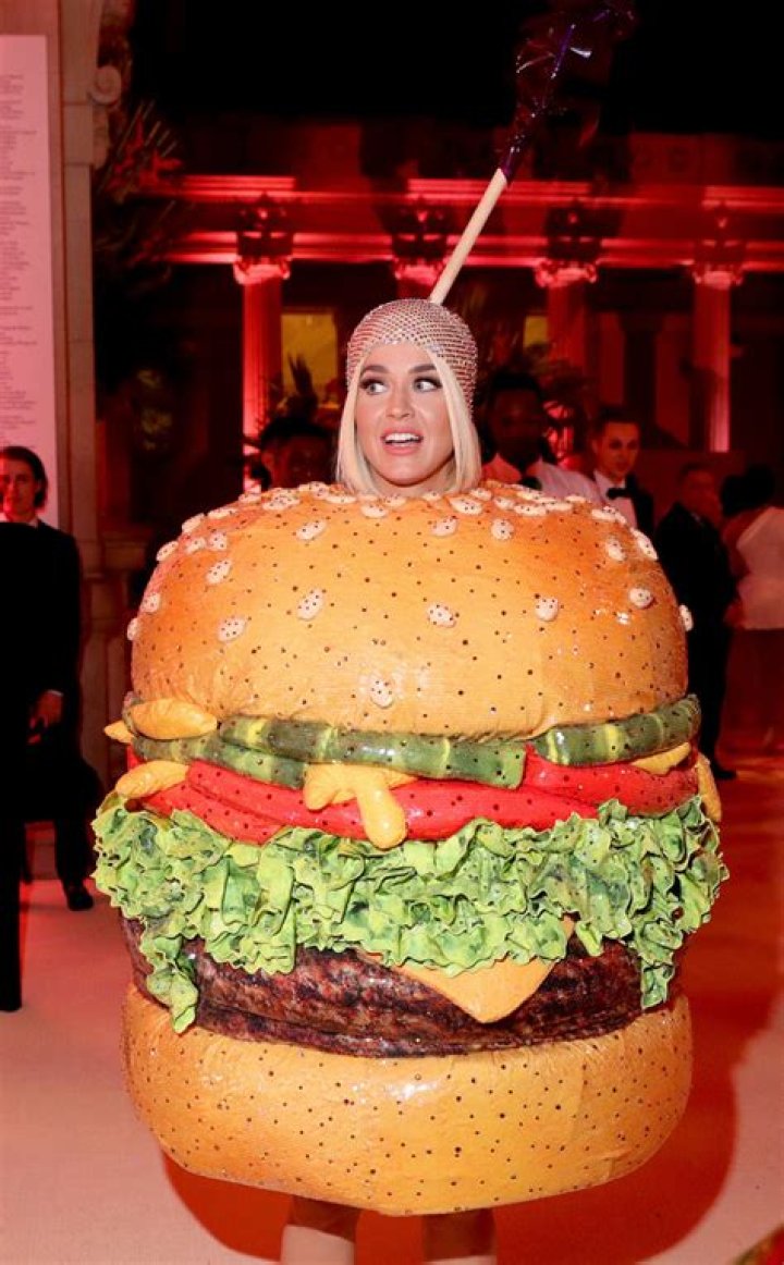 Katy Perry's Iconic Burger Dress: A Tasty Fashion Statement