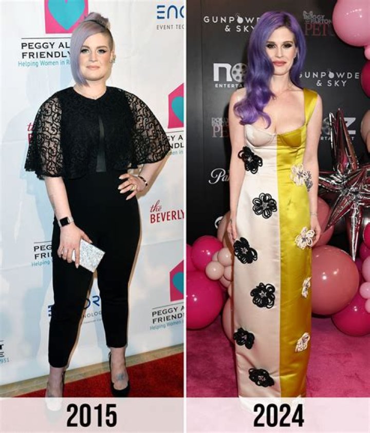 Kelly Osbourne shows off 85lb weight loss in new family snap with cheery dad Ozzy, mom Sharon and brother Jack