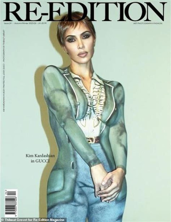 Kim Kardashian Appears Nude on Magazine Cover