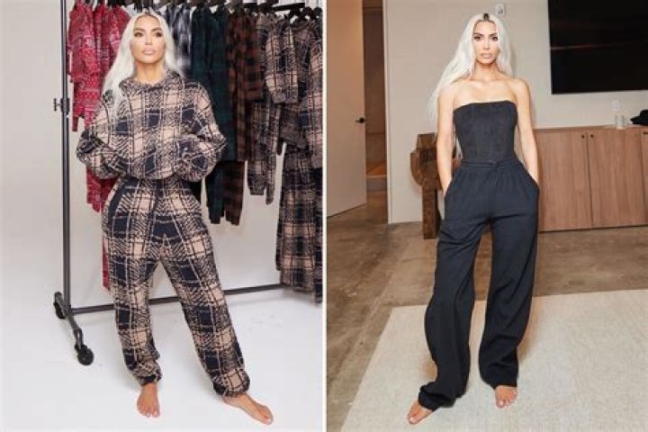 Kim Kardashian's petite frame vanishes under XS sweatsuit in new jaw-dropping pic as fans moan Skims is 'unaffordable'
