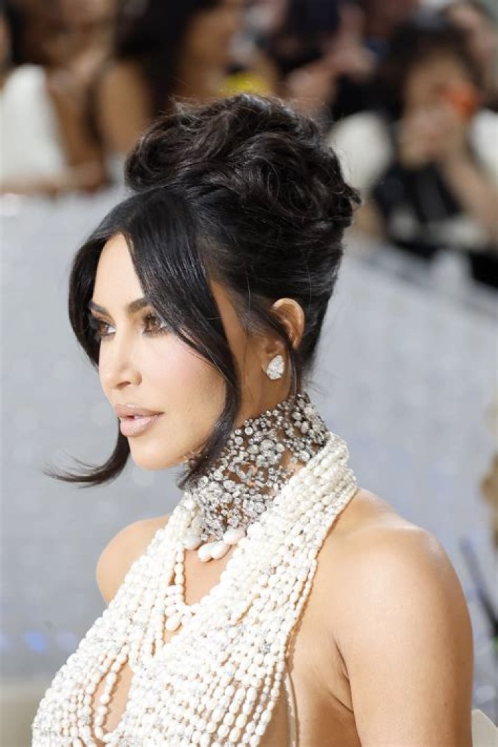 Kim Kardashian's New Lob Hairstyle Was Actually a Wig