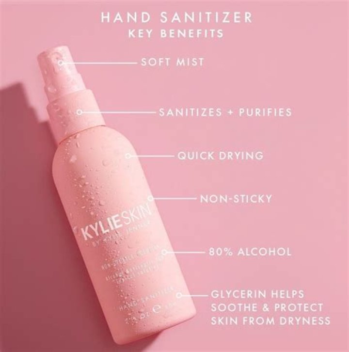 Kylie Jenner accused of 'profiting from the pandemic' as she launches luxury $7 hand sanitizer in skincare line