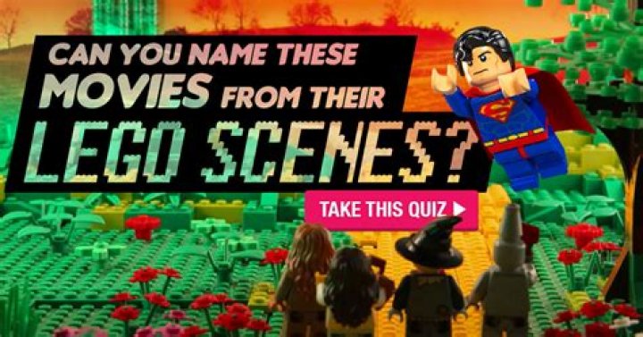 These incredible movie scenes were brought to life by Lego - but can you guess the blockbusters?