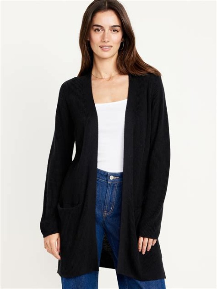Leith Longline Open Cardigan Is the Perfect Wear Anywhere Sweater