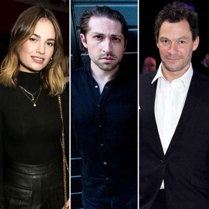 Lily James Kisses Rocker Michael Shuman After Dominic West Scandal