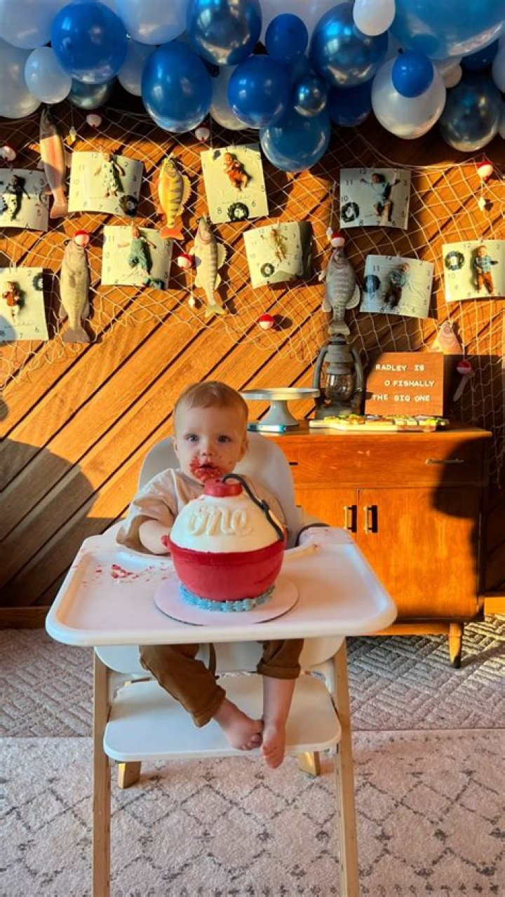 Little People's Audrey Roloff throws fish-themed 1st birthday for son Radley as family members snub party amid feud