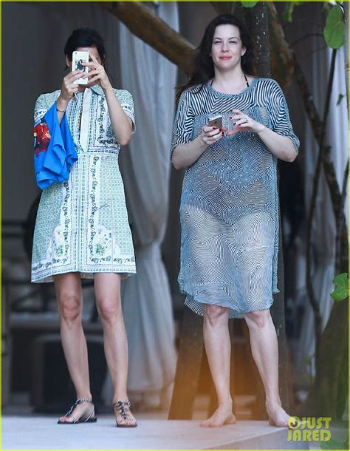 Liv Tyler Reveals Post-Baby Body in One-Piece Bathing Suit: Beach Pic