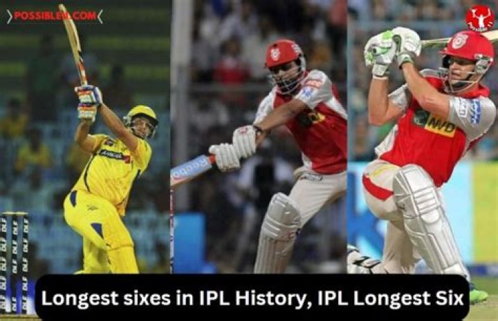 Longest Six in IPL History – Who has hit the longest six of IPL 2023 so far?